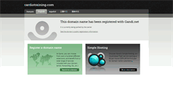 Desktop Screenshot of cardiotraining.com